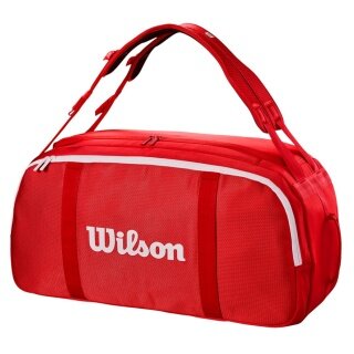 Wilson Tennis Bag Super Tour Coaches Duffel - red