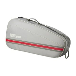 Wilson Tennis Racket Bag Team (Racket Bag, 1 Main Compartment) 2025 Grey 3-Pack