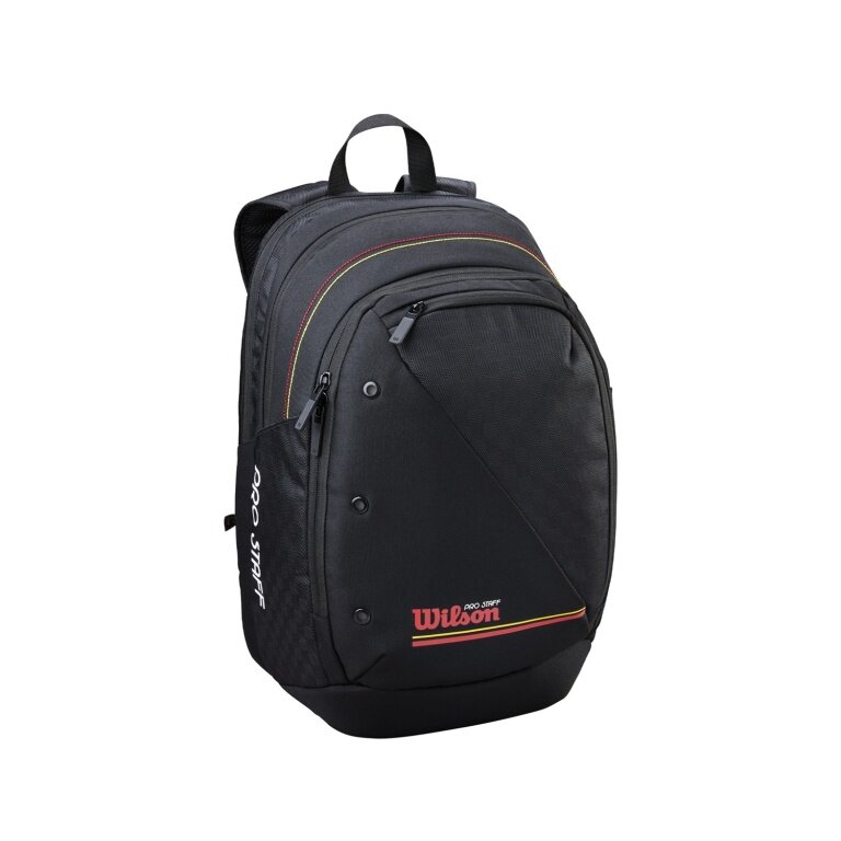 Wilson Tennis Rucksack Pro Staff Classic (main compartment, racket compartment) black