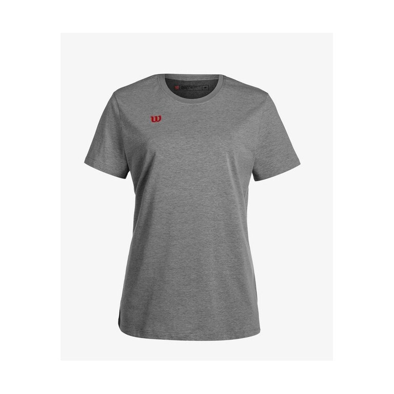 Wilson Tennis Shirt Cotton grey Ladies