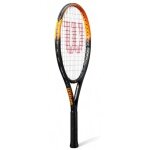 Wilson Kids' Tennis Racket Burn Spin JR 25in (9-12 years) 2025 black/orange - pre-strung -