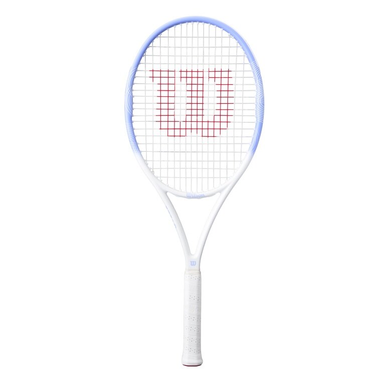 Wilson Tennis Racket Allure SE 102in/249g/Recreational 2026 white/blue - pre-strung -