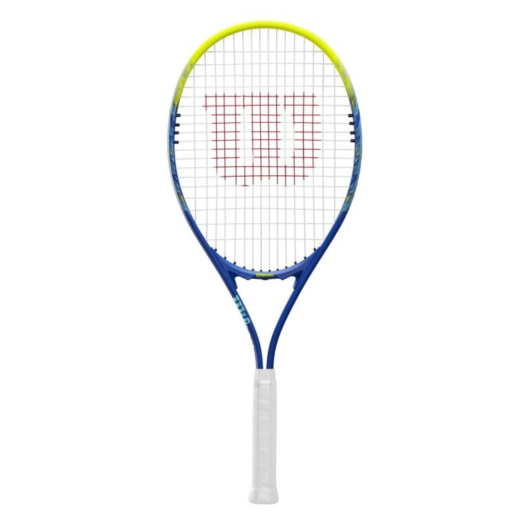 Wilson Tennis Racket Impact 112in/277g/Recreational 2026 blue/yellow - strung -