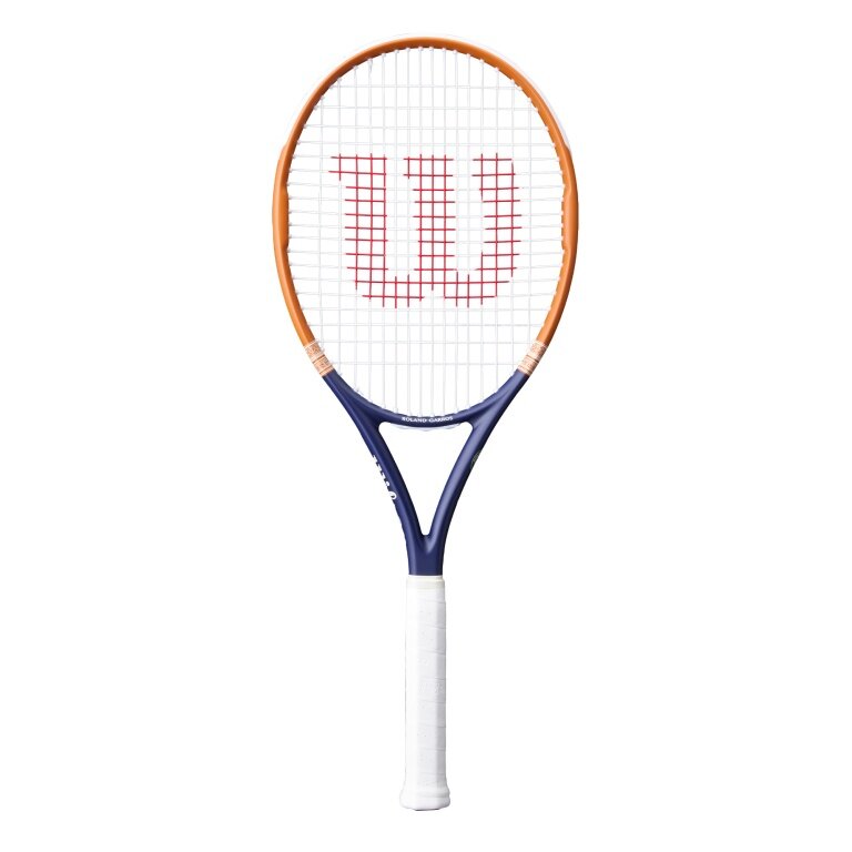 Wilson Tennis Racket Roland Garros Equipe HP 100in/286g/Allround 2026 bronze brown/navy blue - strung -