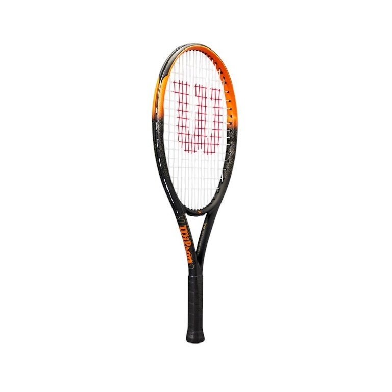 Wilson Kids' Tennis Racket Burn Spin JR 24in (8-10 years) 2025 black/orange - pre-strung -