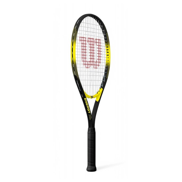 Wilson Tennis Racket Energy XL 112in/274g/Recreational black/yellow - strung -