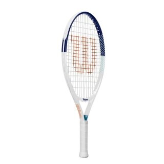 Wilson Kids' Tennis Racket Roland Garros Elite 21in (4-7 years) 2025 white - strung -