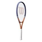 Wilson Tennis Racket Roland Garros Elite 113in/275g/Recreational 2026 navy blue/brown - strung -