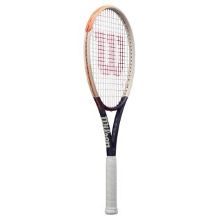 Wilson Tennis Racket Roland Garros Triumph 105in/298g/Recreational 2025 beige/navy blue - strung -