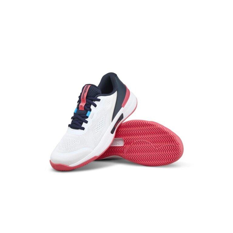 Wilson Tennis Shoes Intrigue Pro Allcourt 2025 white/navy blue ladies