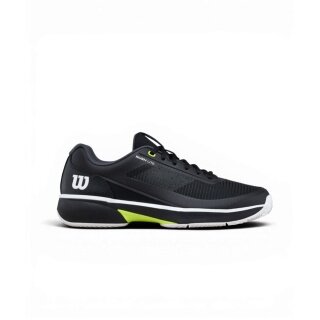 Wilson Tennis Shoes Rush Lite 5.0 Clay/Sand Court Black/White/Yellow Men's