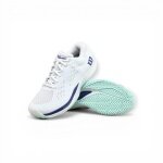 Wilson Tennis Shoes Rush Pro Ace Allcourt 2026 white/navy blue children
