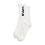 Wilson Tennis Sock Crew Logo White Men's - 1 Pair