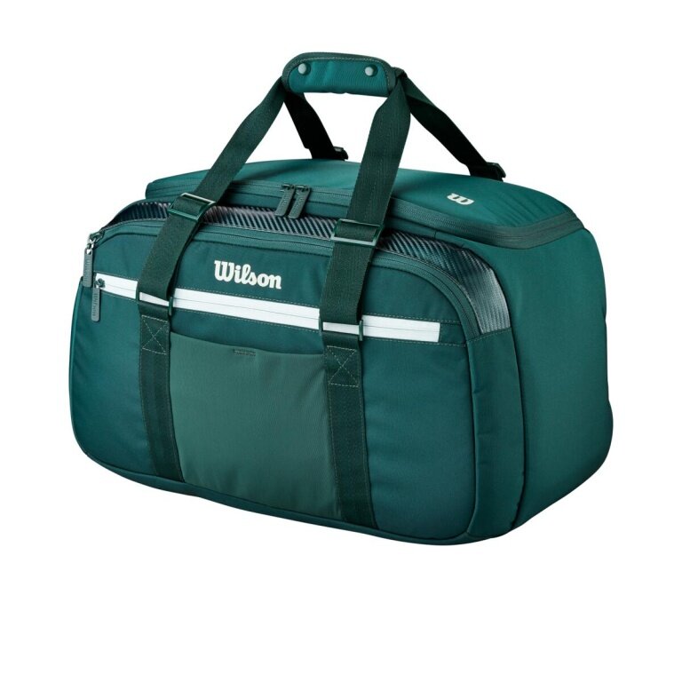Wilson Tennis Bag Blade V10 Small Duffel (Racket Compartment, with Shoe Compartment) 2026 green