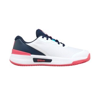 Wilson Tennis Shoes Intrigue Pro Clay/Sand Court 2025 white/navy blue ladies