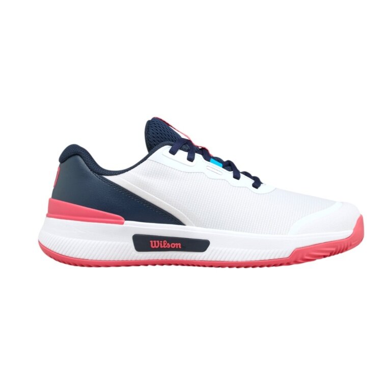 Wilson Tennis Shoes Intrigue Pro Clay/Sand Court 2025 white/navy blue ladies