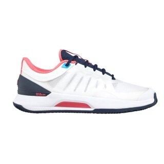 Wilson Tennis Shoes Intrigue Tour Clay/Sand Court 2025 White/Navy Blue Ladies