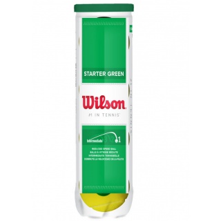 Wilson Methodology Balls Stage 1 Starter Play Green Can 4-Pack