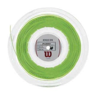 Wilson Tennis String Revolve Spin (Durability+Spin) green 200m roll