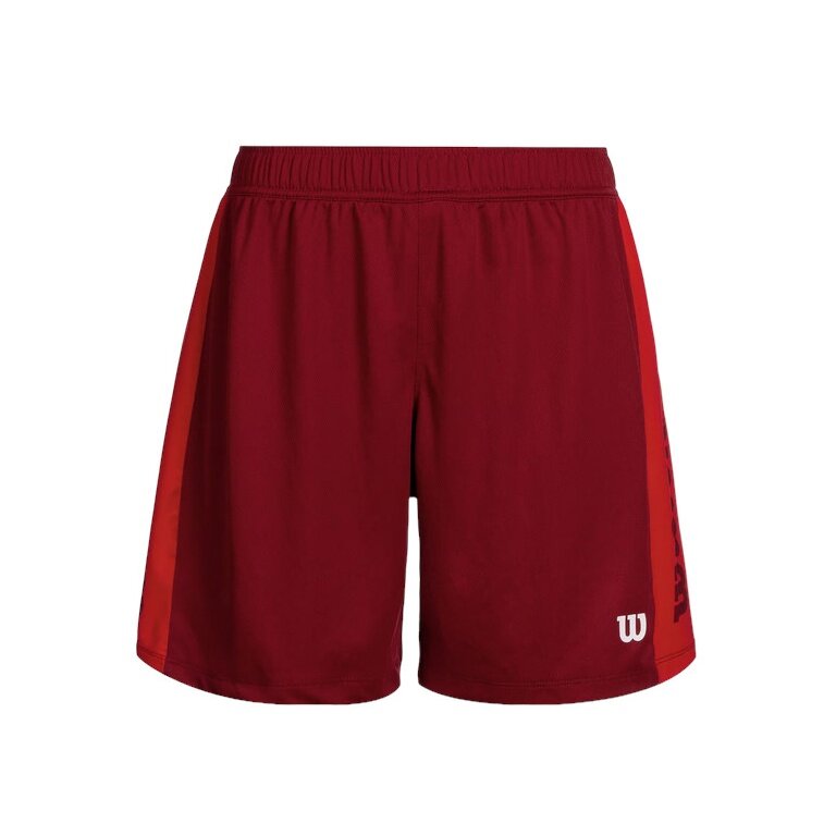 Wilson Fundamentals Short Sports Trousers Red Ladies