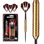 Winmau Dart Arrows Broadside Brass Steel Dart 1225-22 grams - 3 pieces