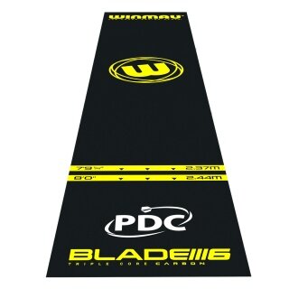 Winmau Dart Mat - Dart Carpet with Throw Line - Pro-Zone Essential 8214 - 1 Piece
