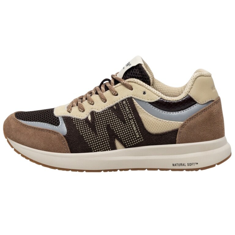 Woden Sneaker Rigmor Open Mesh (Suede) chocolate brown Ladies