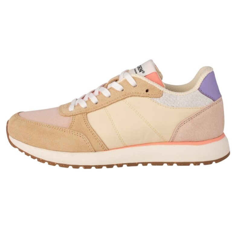 Woden Sneaker Ronja (Leather/Textile) cream/multicoloured Ladies