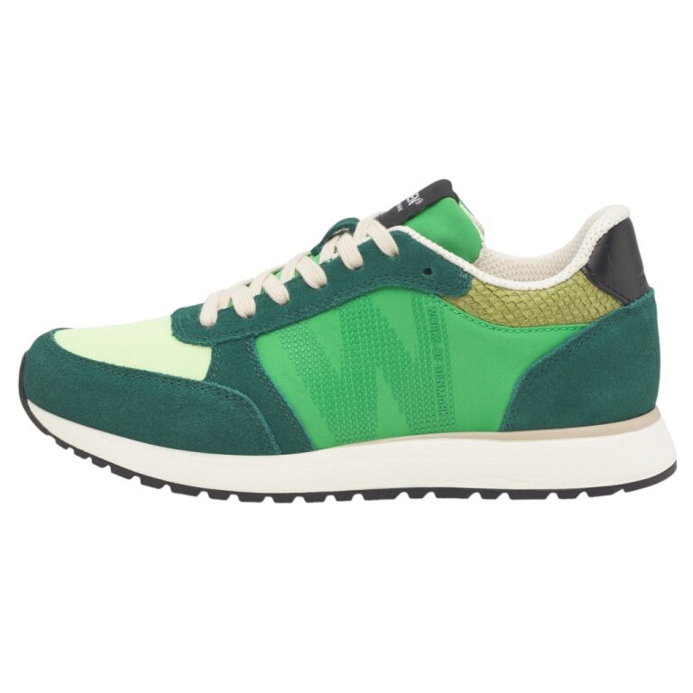 Woden Sneaker Ronja (Leather/Textile) green Ladies