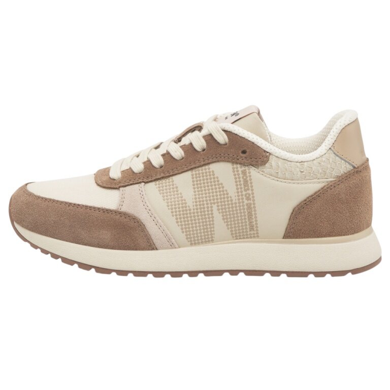 Woden Sneaker Ronja (Leather/Textile) beige/brown Ladies
