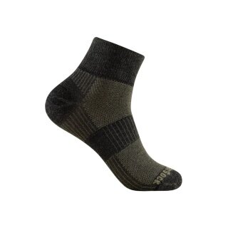 Wrightsock Wander Sock Quarter Merino Coolmesh II (thin, merino wool) timber brown - 1 pair