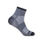 Wrightsock Wander Sock Quarter Escape (extra terry cushioning, ankle-high, medium thickness) black/twist - 1 pair