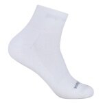 Wrightsock Sports Socks Quarter Endurance (ankle-high, anti-blister sock) white - 1 pair