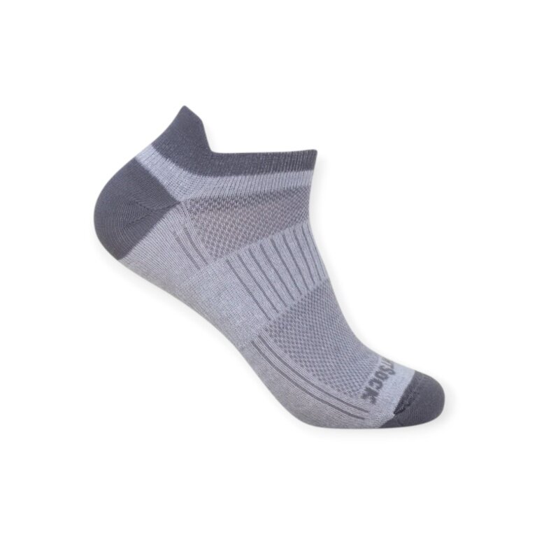 Wrightsock Sports Socks Sneaker Coolmesh II (with stabilisation function) titanium grey - 1 pair