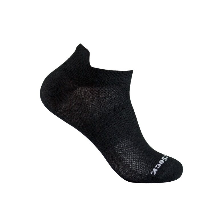 Wrightsock Sportsocks Sneaker Coolmesh II (with stabilisation function) black - 1 pair
