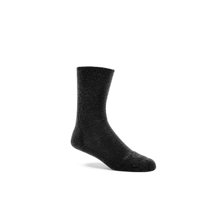 Wonder Socks Hiking Sock Crew Alp Merino Wool dark grey - 1 pair