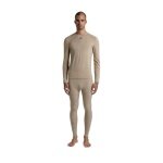 X-Bionic Functional Long Sleeve Shirt Mightywool Shirt LS (Merino Wool, warm) sand/beige Men's