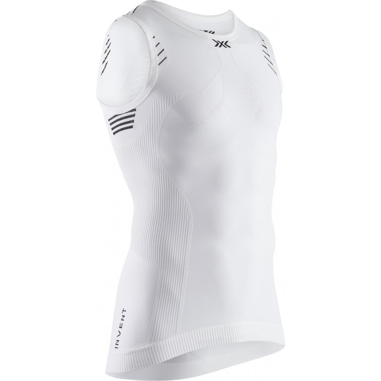 X-Bionic Singlet Invent Light 4.0 sleeveless underwear white Men