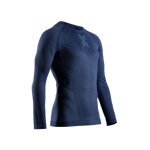 X-Bionic Running Long Sleeve Shirt Xceed Run Shirt LS (lightweight, optimal temperature regulation) navy blue/slate men's