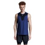 X-Bionic Running Tank Top Corefusion Run Tank Navy Blue Men's