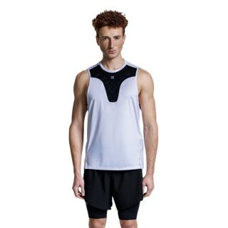 X-Bionic Running Tank Top Corefusion Run White Men's