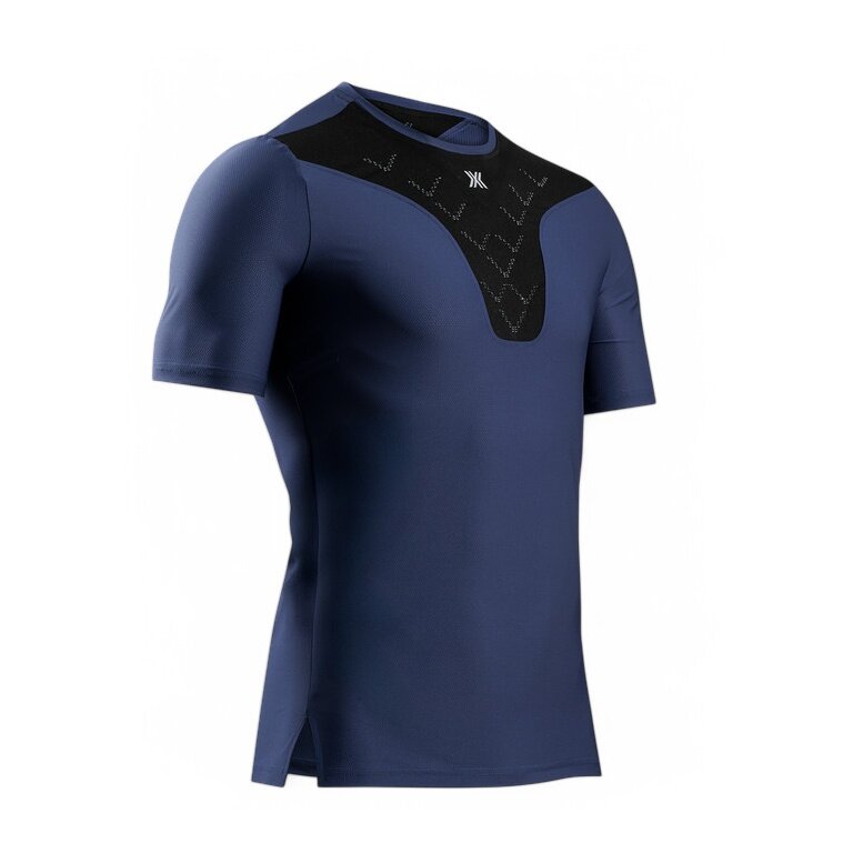 X-Bionic Corefusion Run Shirt (seamless) navy blue men's running shirt