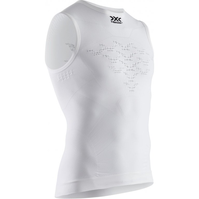 X-Bionic Shirt Singlet Energizer Light 4.0 sleeveless (multifunctional shirt) underwear white men