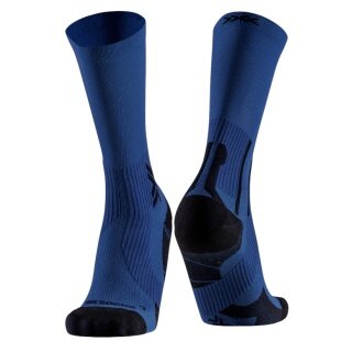 X-Socks Running Socks Run Perform Crew navy blue/black men's - 1 pair