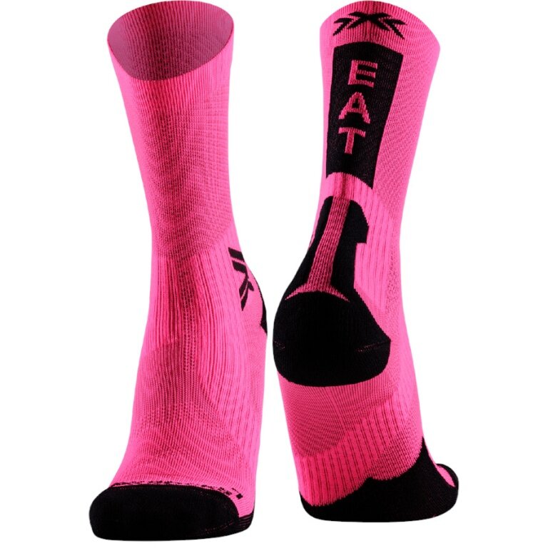 X-Socks Cycling Socks Bike Perform Crew fluo pink/black Men's - 1 Pair