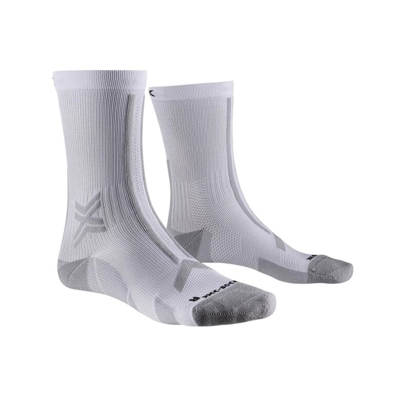 X-Socks Running Socks Run Discover Crew white/grey men's - 1 pair