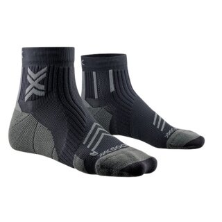 X-Socks Running Sock Run Expert Ankle black/charcoal grey Men's - 1 Pair