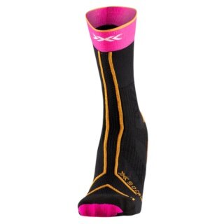 X-Socks Running Socks Trailrun Terraskin Expert Crew black/orange/pink Men's - 1 Pair