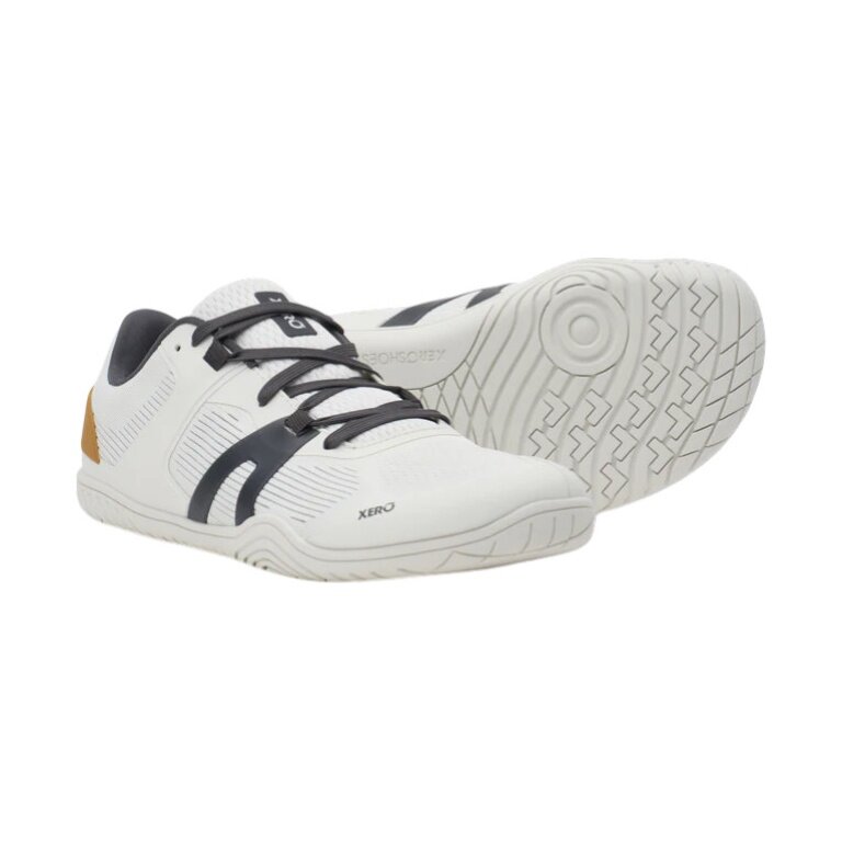 Xero Shoes Barefoot Shoes Fitness 360 Rally Training White/Asphalt Grey Men's