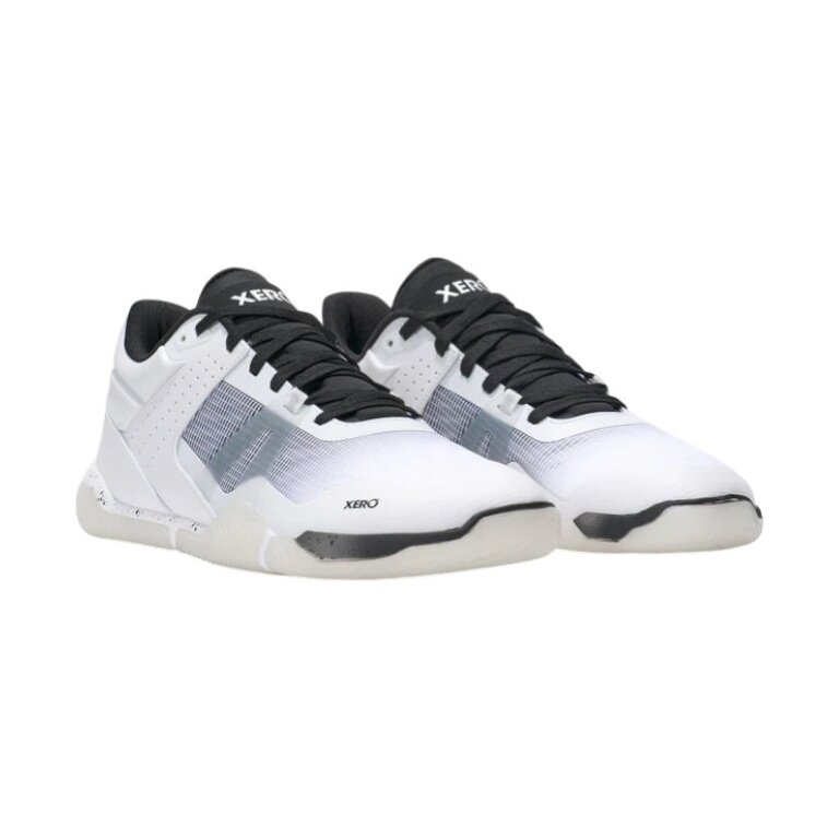 Xero Shoes Barefoot Shoes Indoor X1 Low (Minimal Basketball) white/black Men's